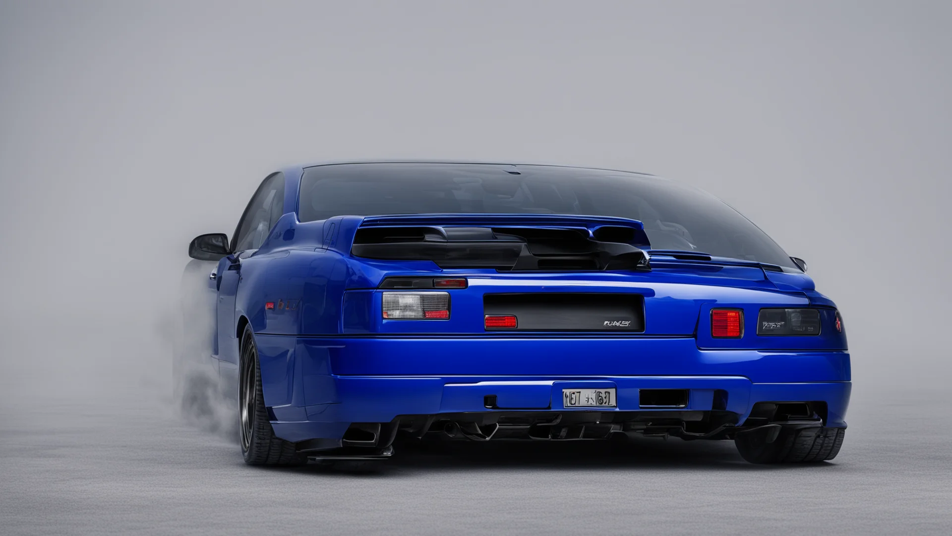 aitrending blue r34 nissan skyline from behind good looking fantastic 1 wide