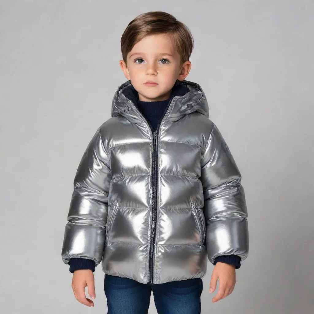 trending boy shiny puffer  good looking fantastic 1