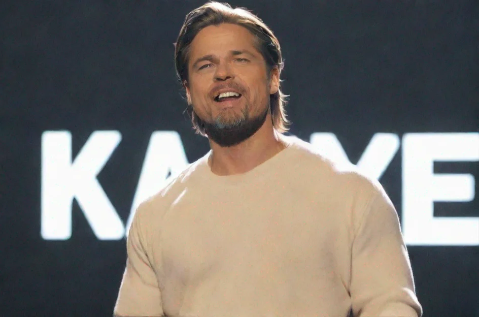 aitrending brad pitt black background good looking fantastic 1