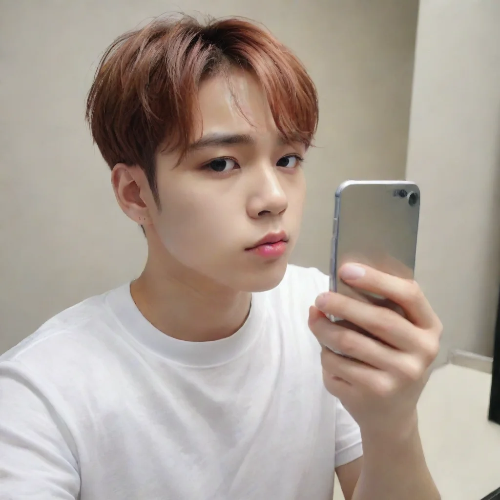 aitrending bts jimin mirror selfie hd good looking fantastic 1