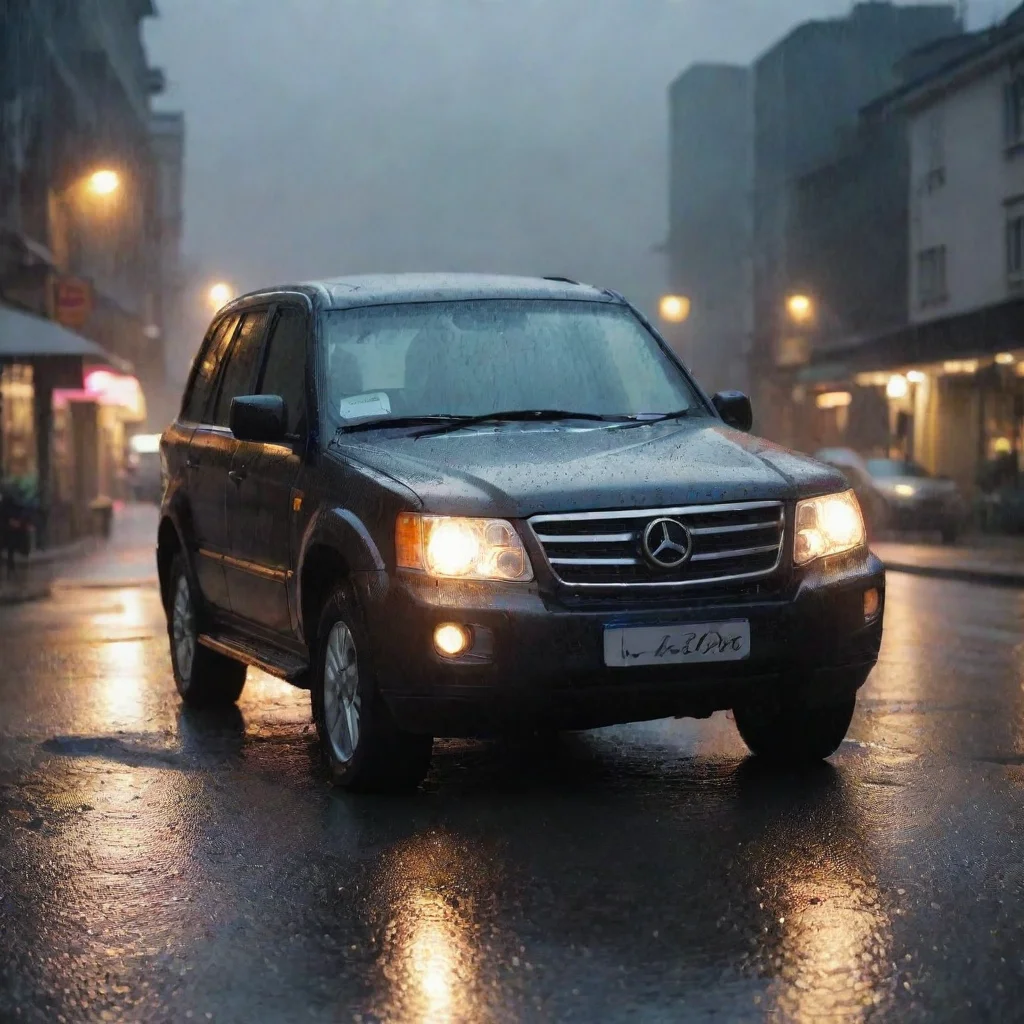 trending car with rainy good looking fantastic 1
