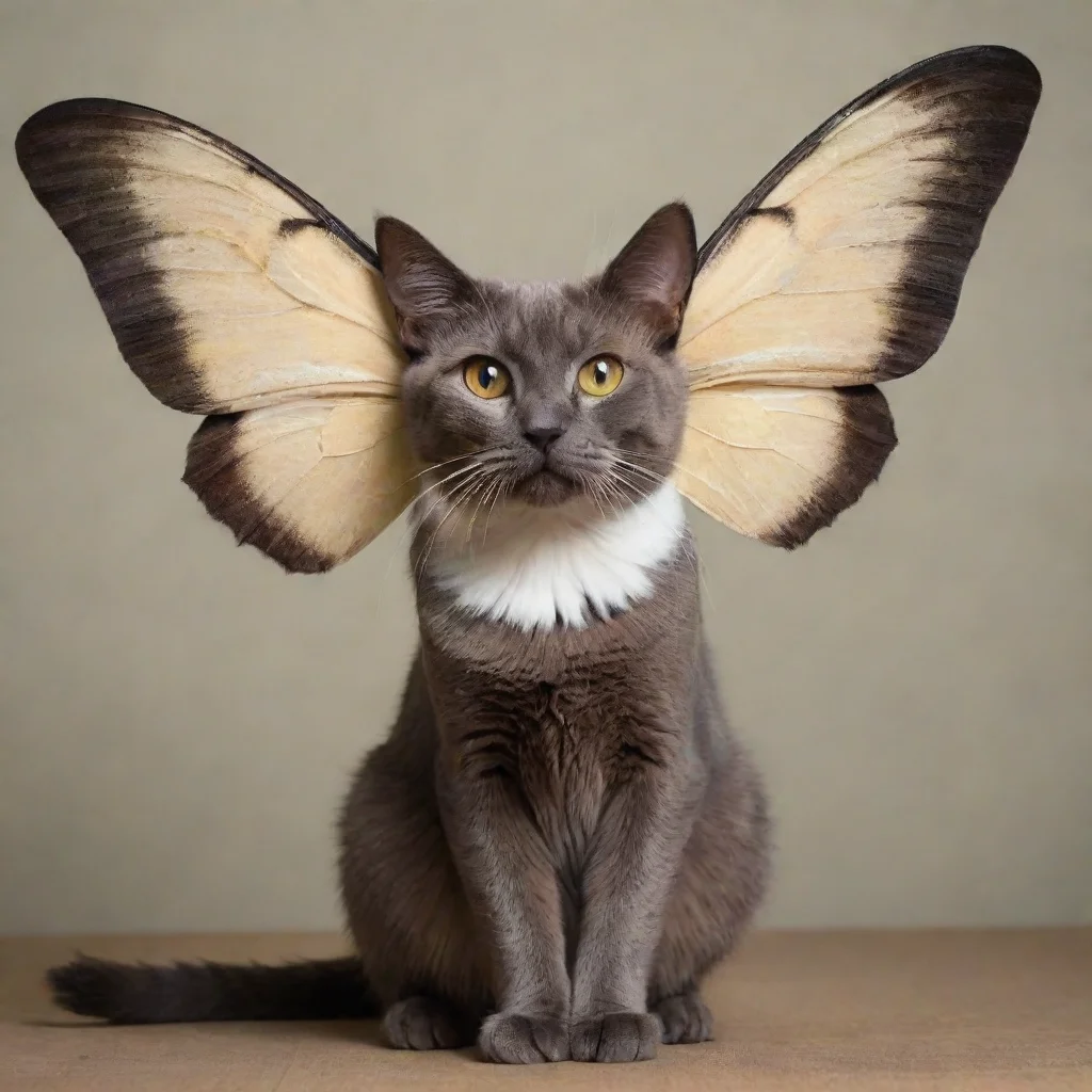 trending cat with moth wings good looking fantastic 1