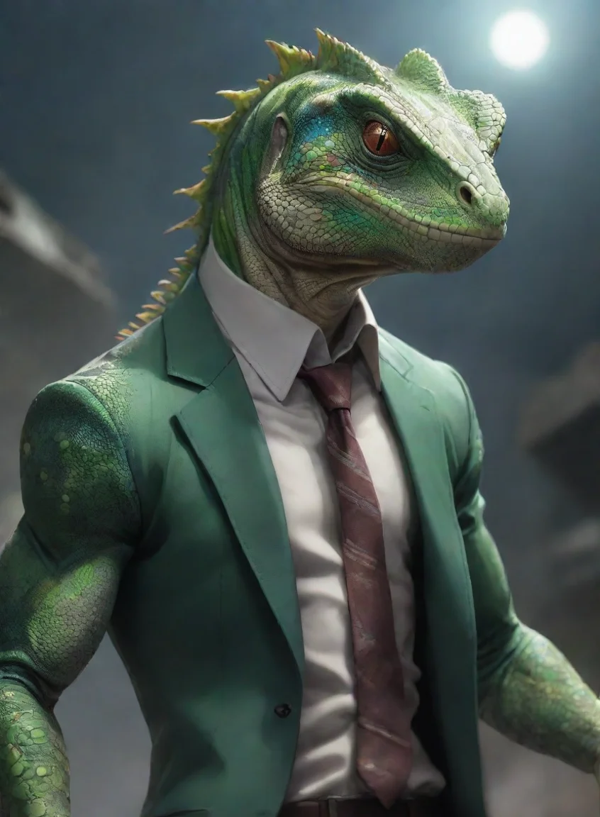 aitrending character lizard hd anime art man  epic detailed good looking fantastic 1 portrait43