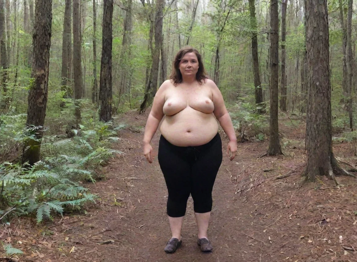 aitrending chunky woman in the rickie mountain forests good looking fantastic 1 landscape43