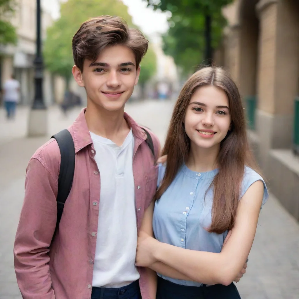 trending confident and smart boy and girl between age of 20 23 good looking fantastic 1