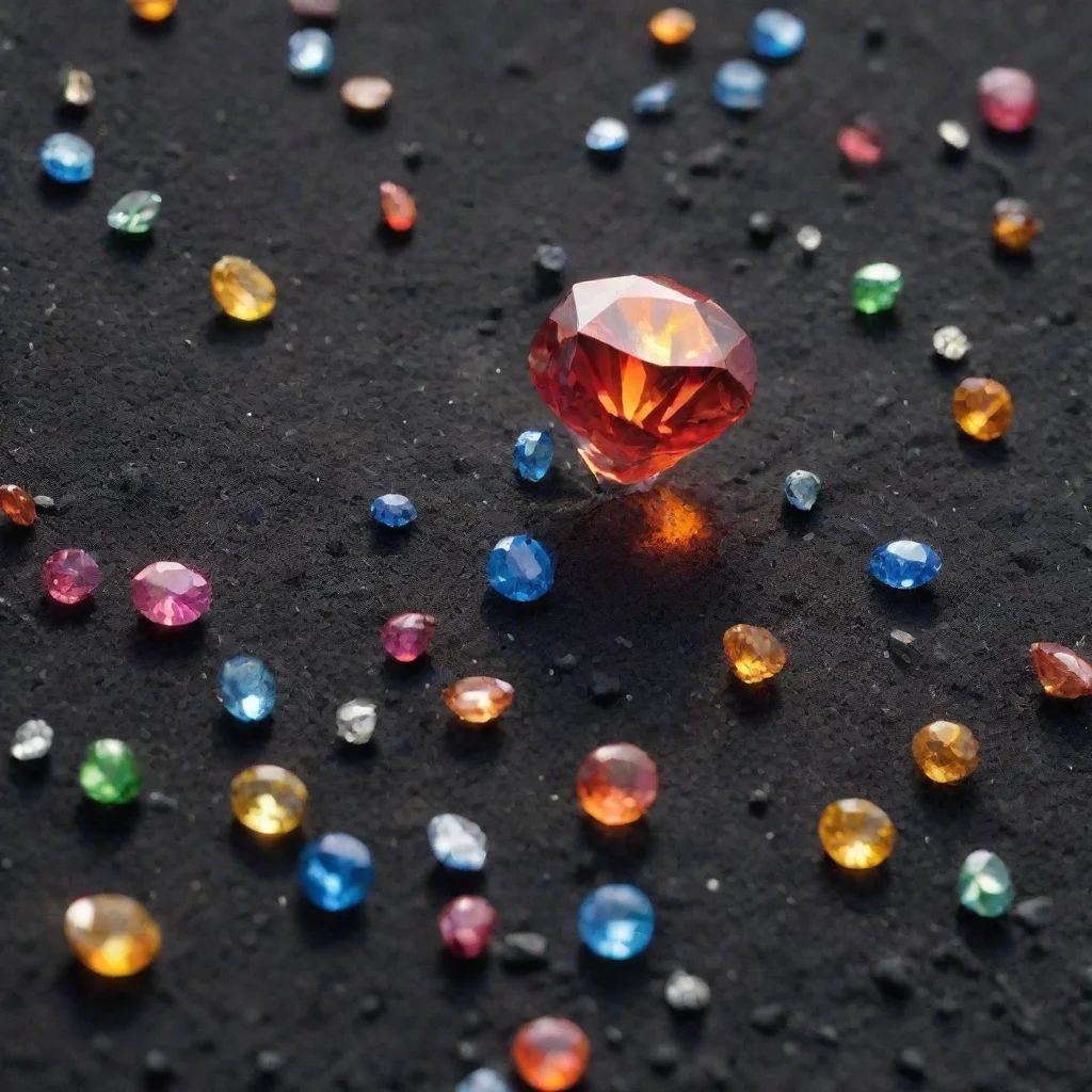trending crashing into the ground causes colored diamonds and coals to fly in all directions good looking fantastic 1