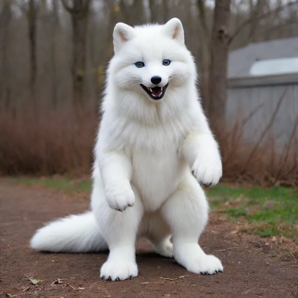 trending cubby 7 foot tall arctic fox monster good looking fantastic 1