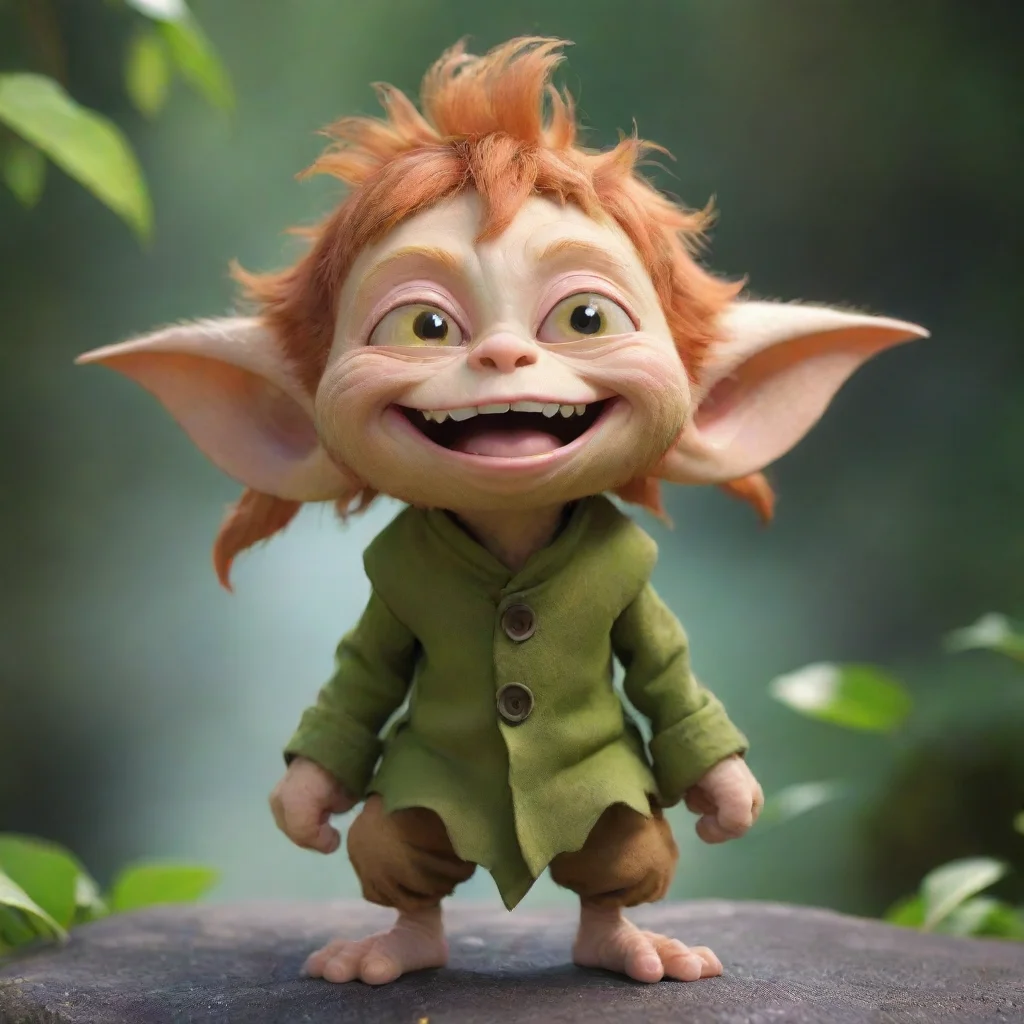 aitrending cute anime ginger goblin happy good looking fantastic 1