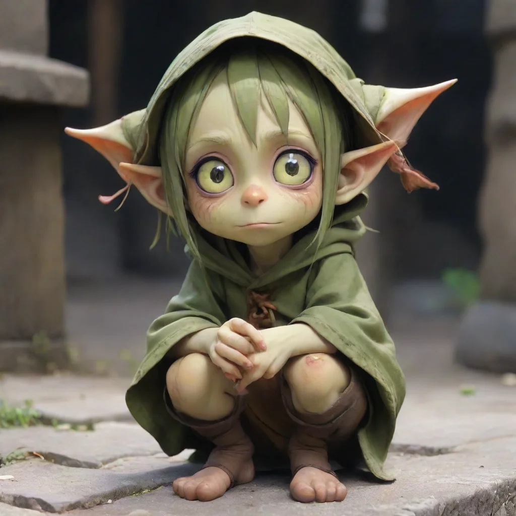 aitrending cute anime goblin beggar girl good looking fantastic 1
