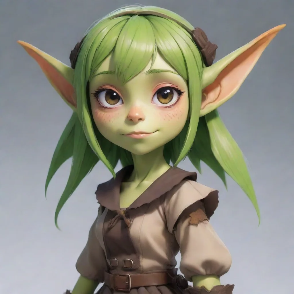 aitrending cute anime goblin girl good looking fantastic 1