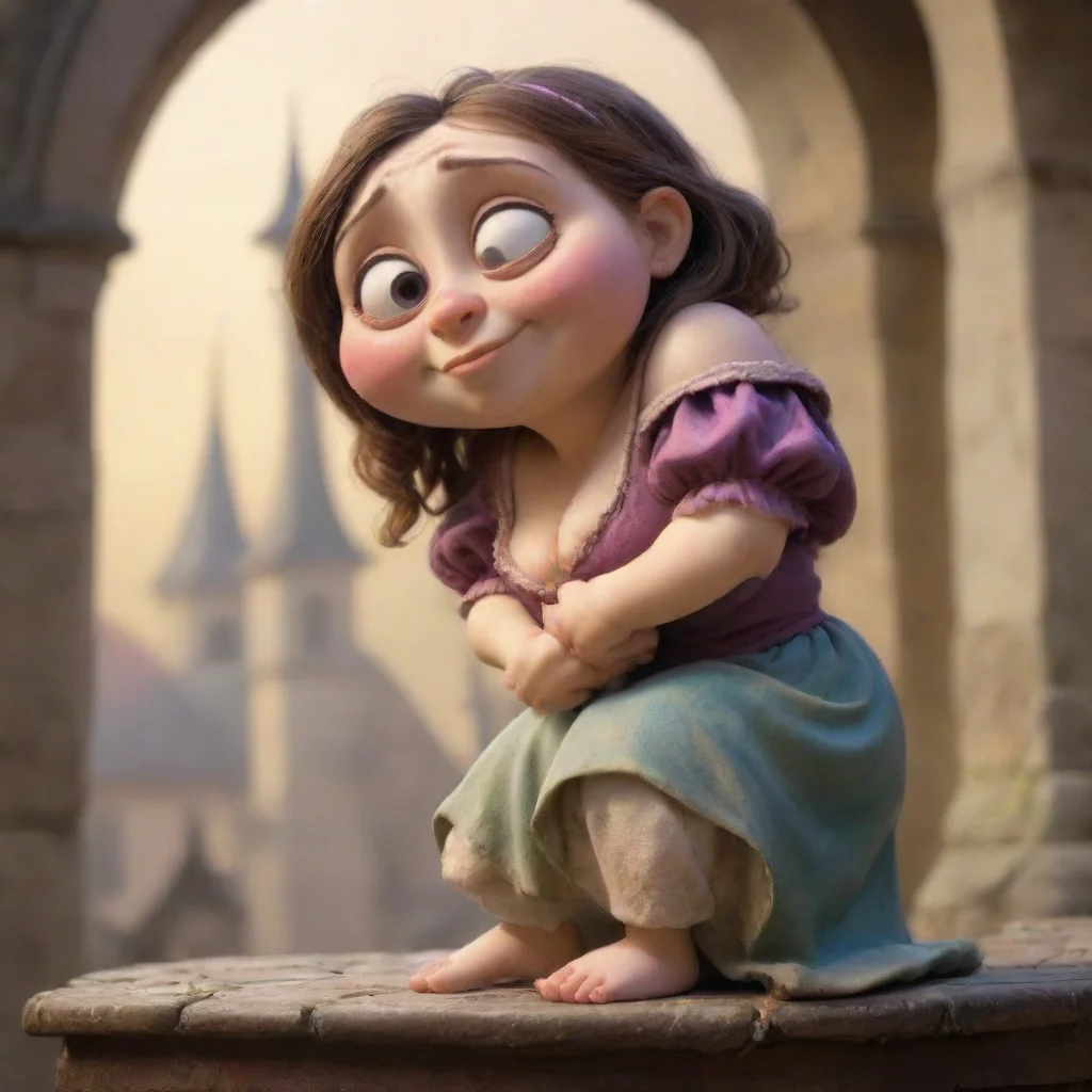 trending cute deformed hunchback woman romantic good looking fantastic 1