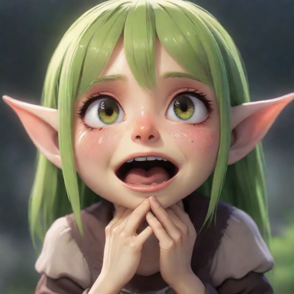 aitrending cute goblin girl crying love first person anime style good looking fantastic 1