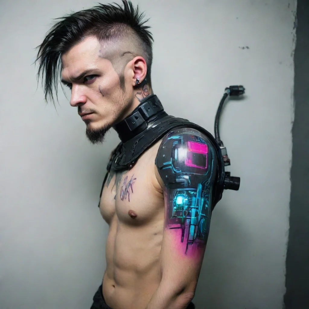 aitrending cyberpunk cut off arm good looking fantastic 1