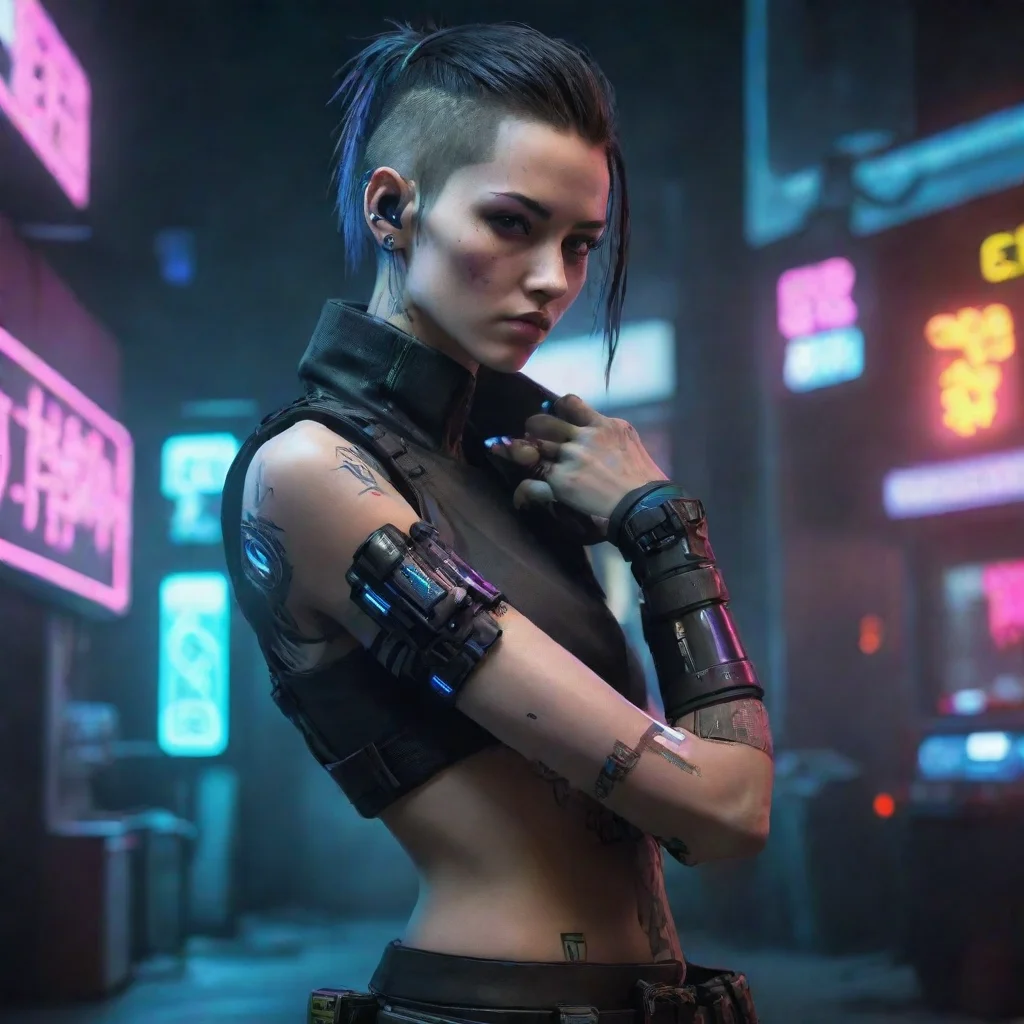 trending cyberpunk one arm good looking fantastic 1