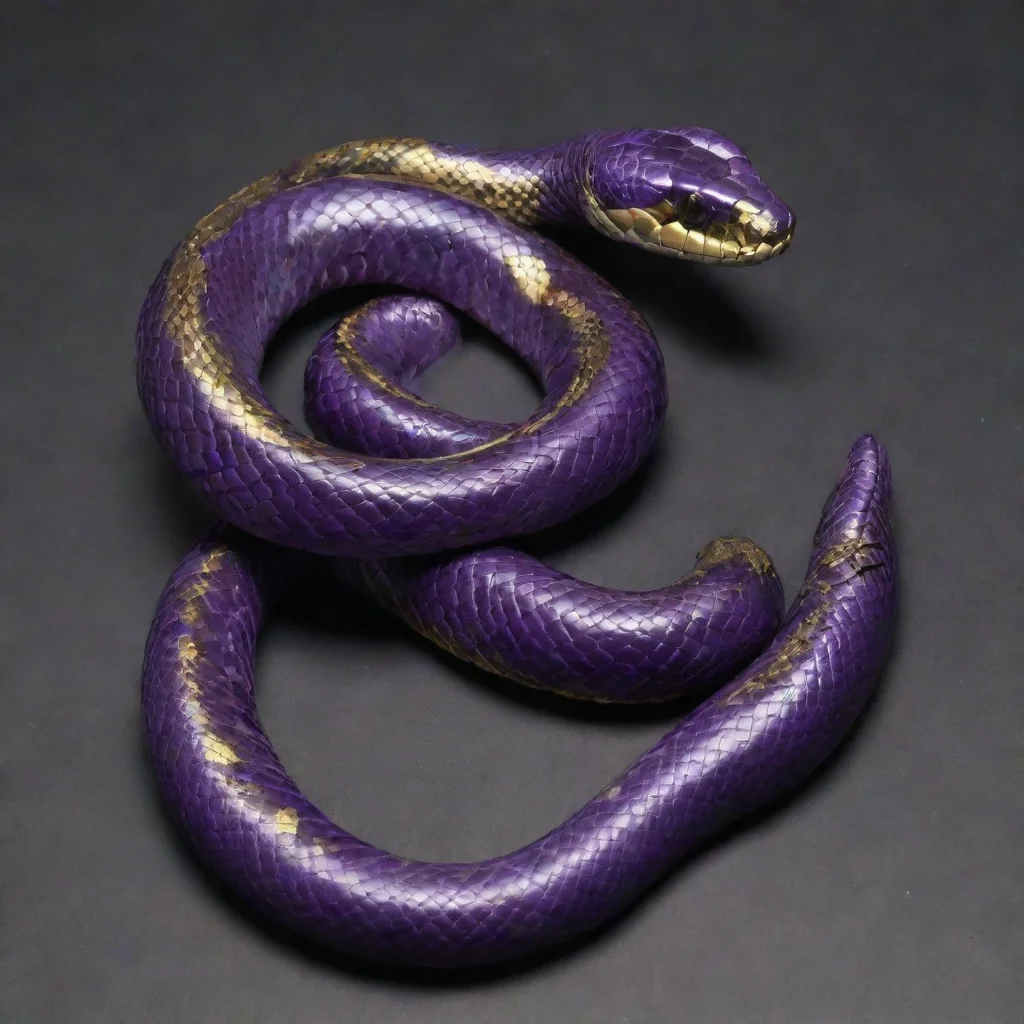 trending dark purple and gold snake good looking fantastic 1