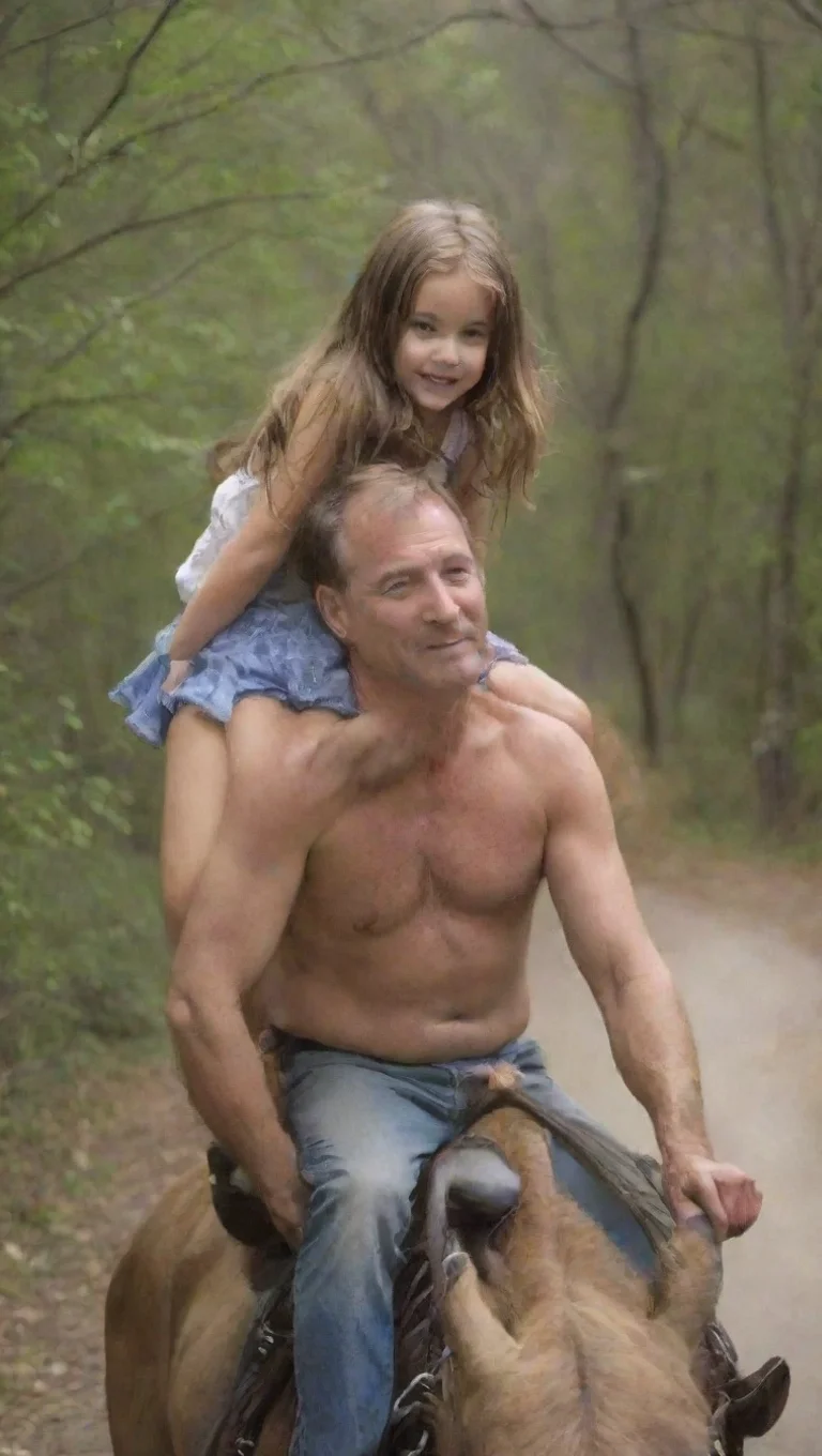 trending daughter rides dad good looking fantastic 1 tall