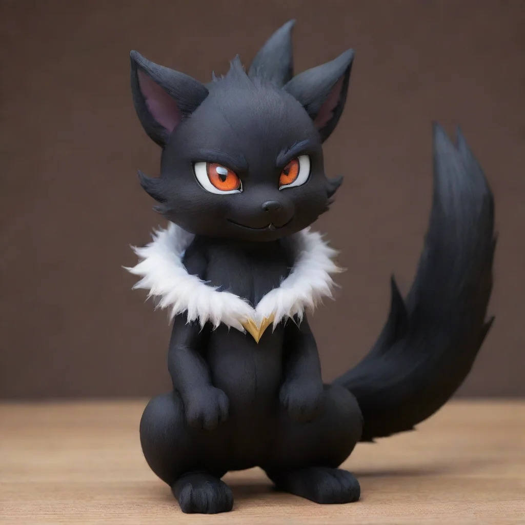 aitrending demon kemono black fox good looking fantastic 1