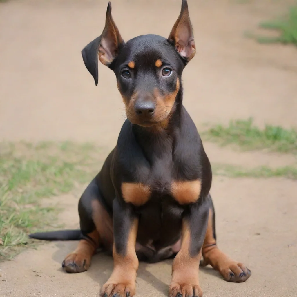aitrending doberman bebes de color cafe good looking fantastic 1