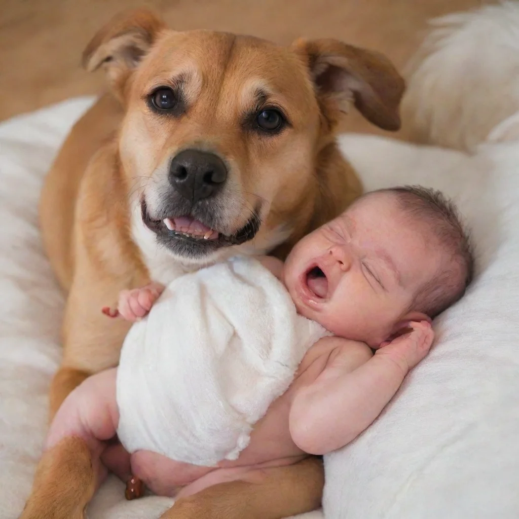 trending dog biting a newborn baby good looking fantastic 1