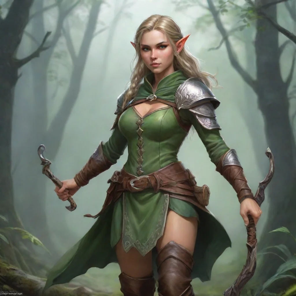 aitrending dominik mayer fantasy elf ranger good looking fantastic 1