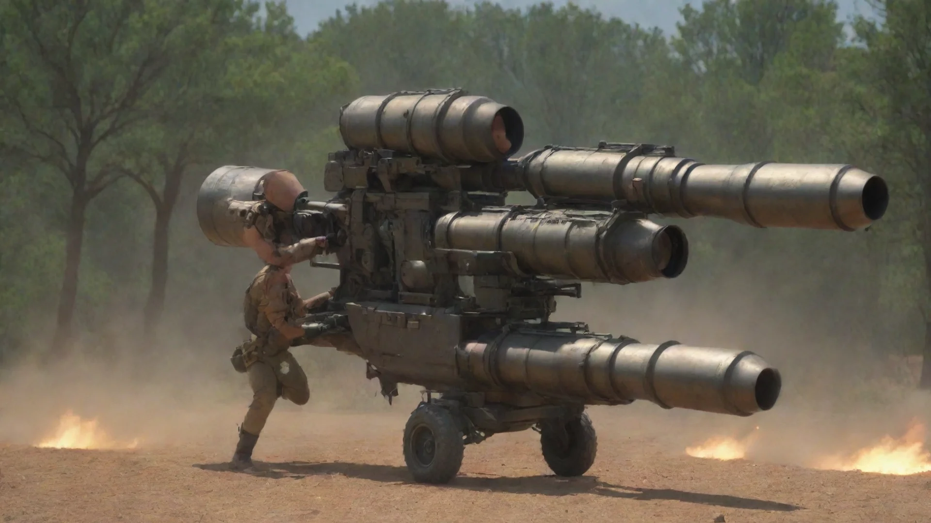 trending double barrel rocket launcher  good looking fantastic 1 wide