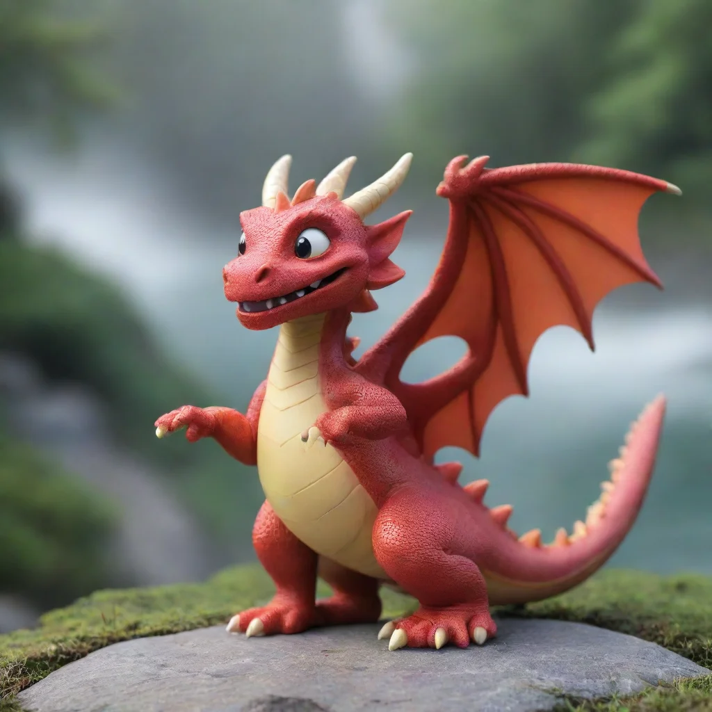 trending dragon waving goodbye good looking fantastic 1