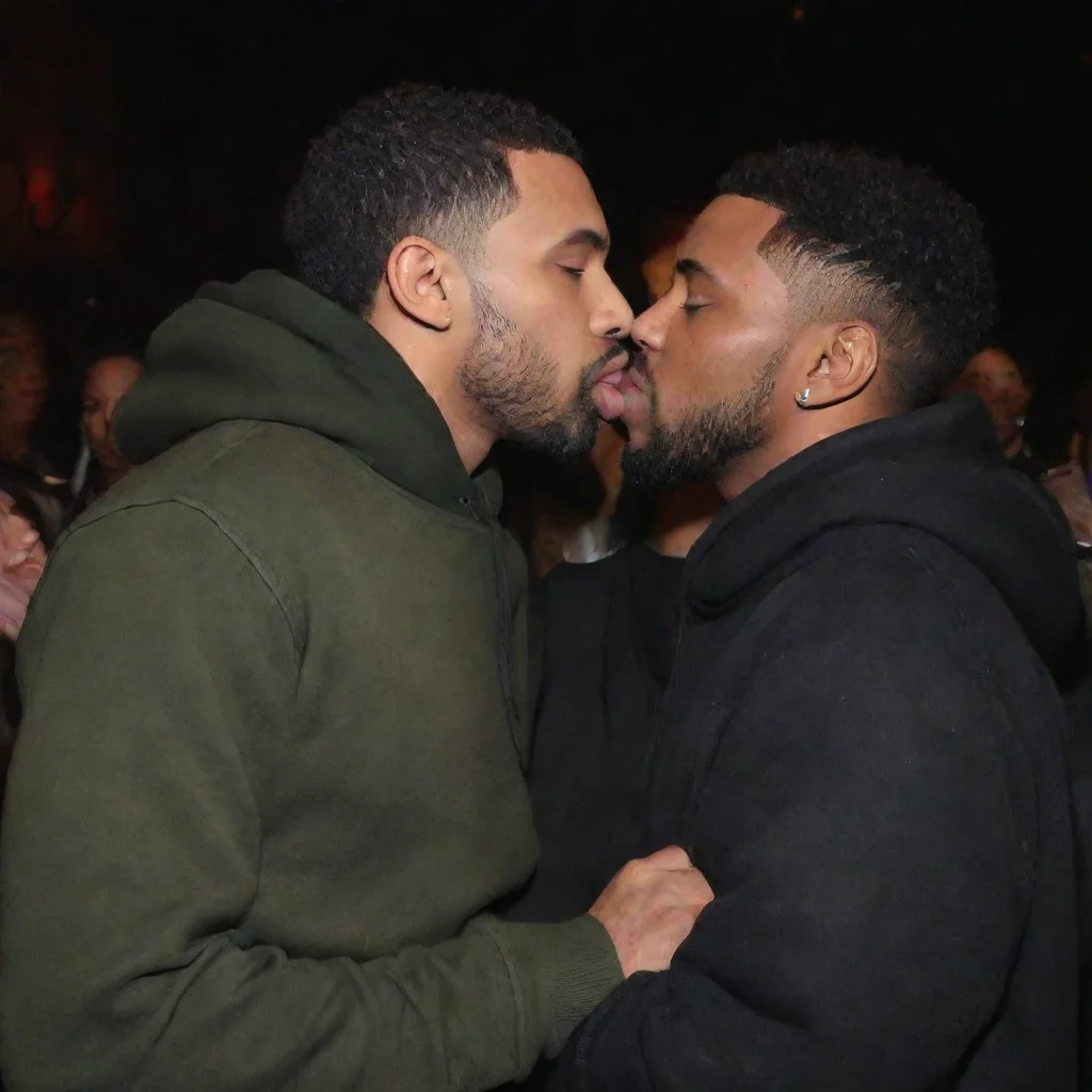 aitrending drake and kendrick lamar kissing good looking fantastic 1