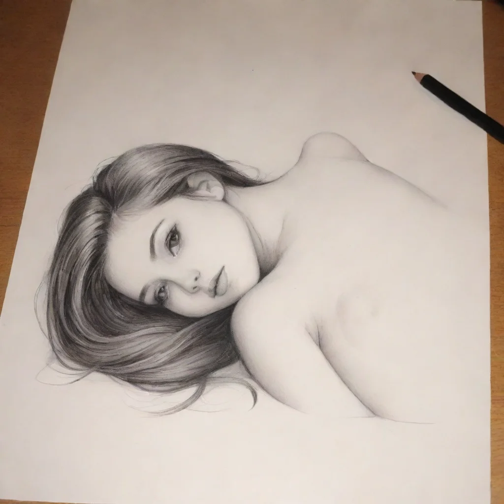 aitrending draw a pretty girl lying without head  good looking fantastic 1