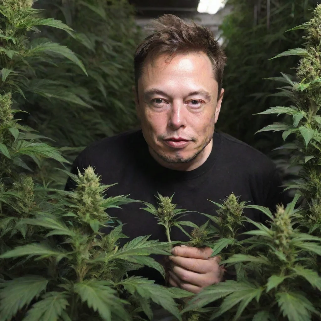 aitrending elon musk weed good looking fantastic 1