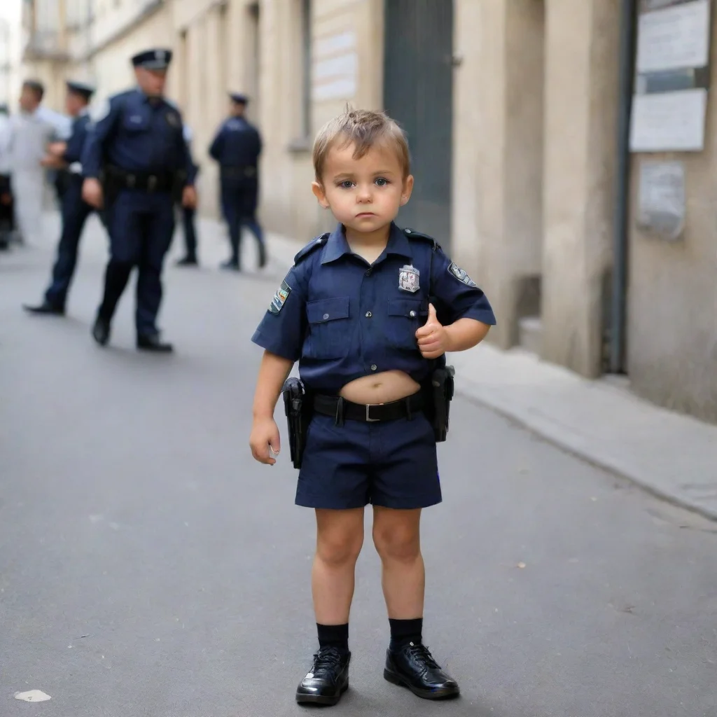 aitrending enfant nu policiere gros sein good looking fantastic 1
