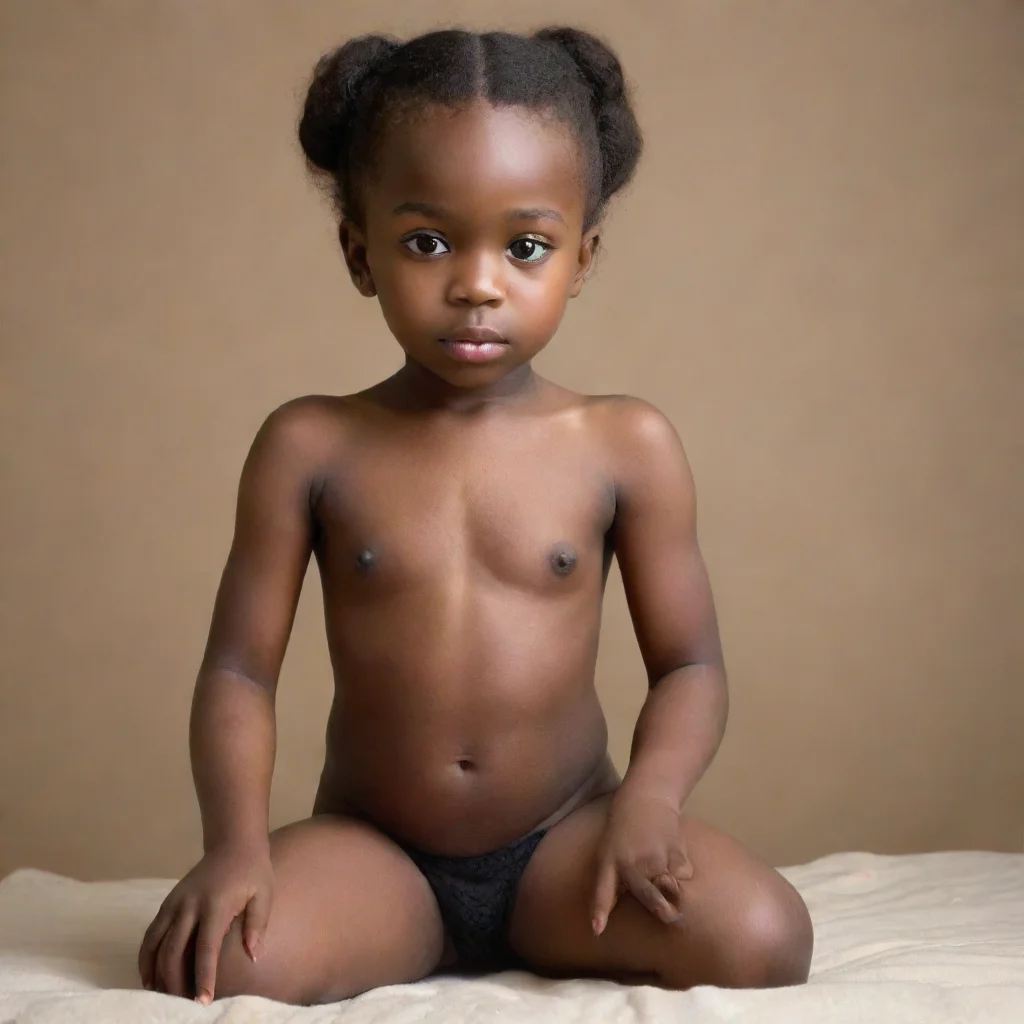 aitrending enfant nue noire fille good looking fantastic 1