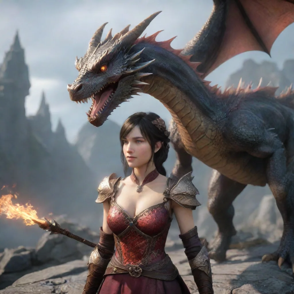 aitrending female dragon romantic first person good looking fantastic 1