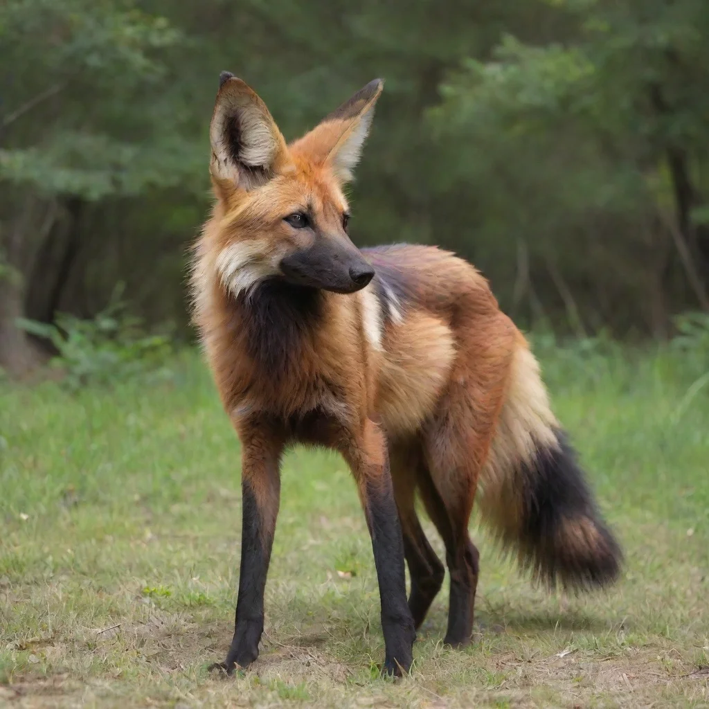 trending female furry maned wolf  good looking fantastic 1