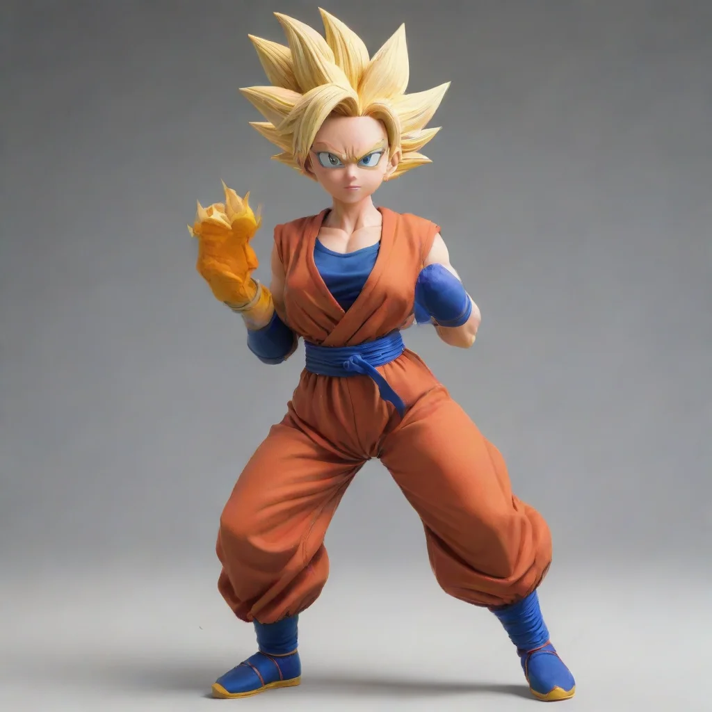 aitrending female saiyan good looking fantastic 1