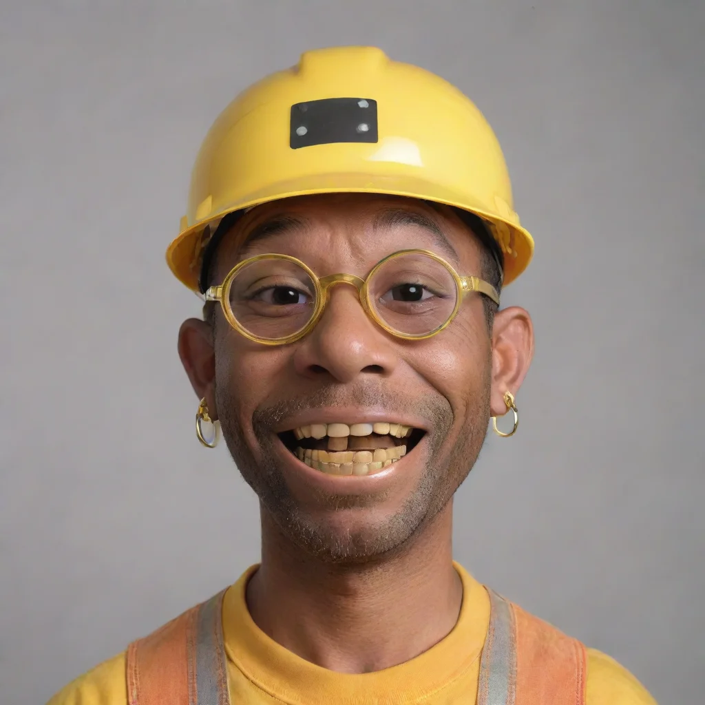 trending fisheye bob the builder with gold grillz good looking fantastic 1