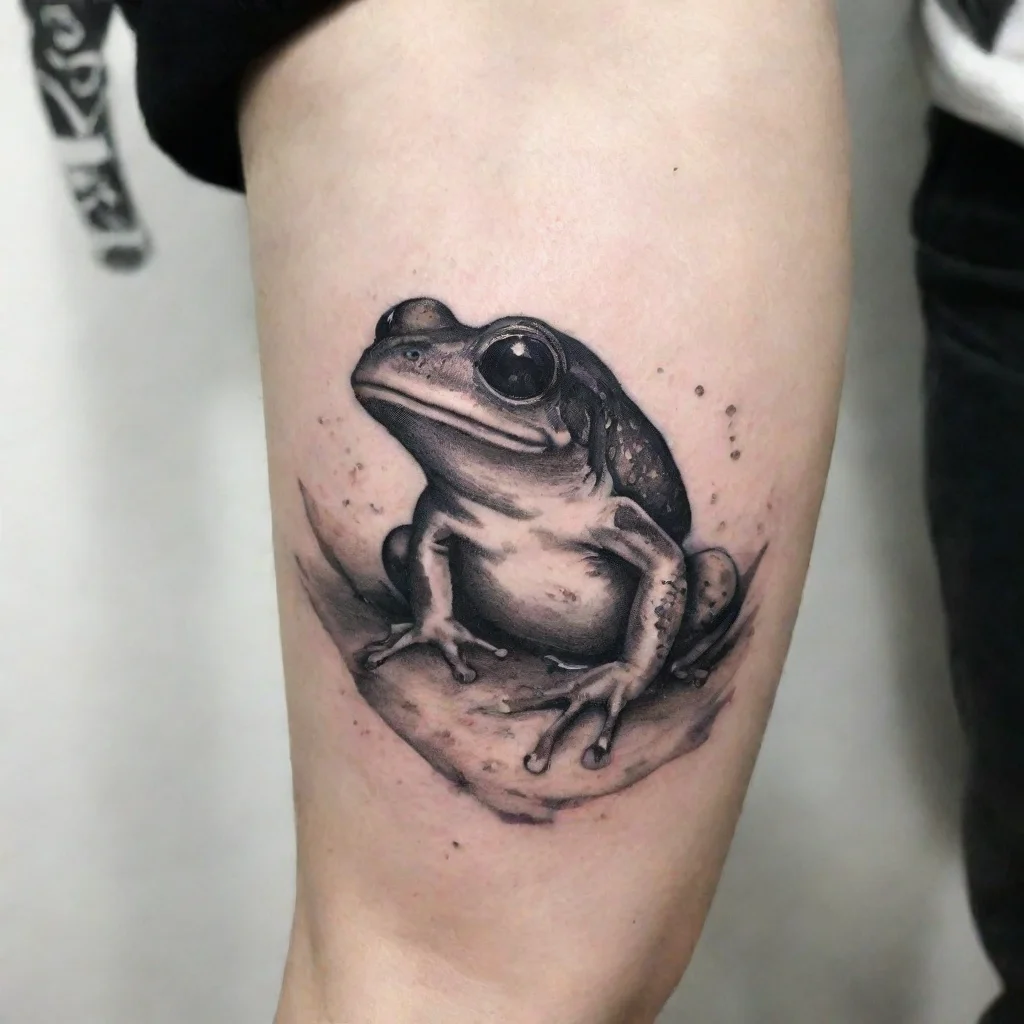 trending frog fine line black and white tattoo good looking fantastic 1