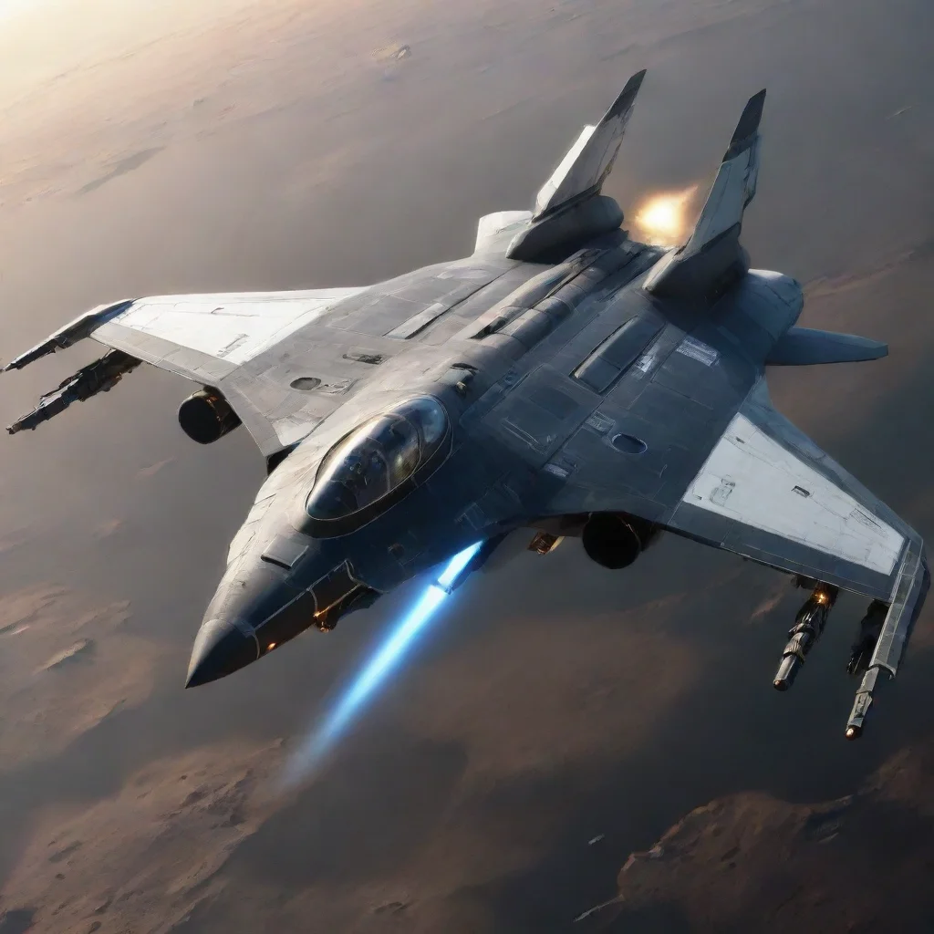aitrending fully decked out long range state of the art space superiority fighter good looking fantastic 1