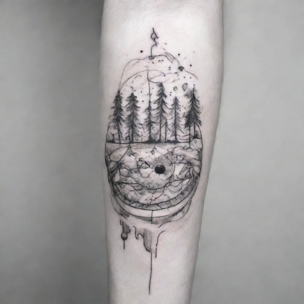 trending funny fine line black and white tattoo good looking fantastic 1