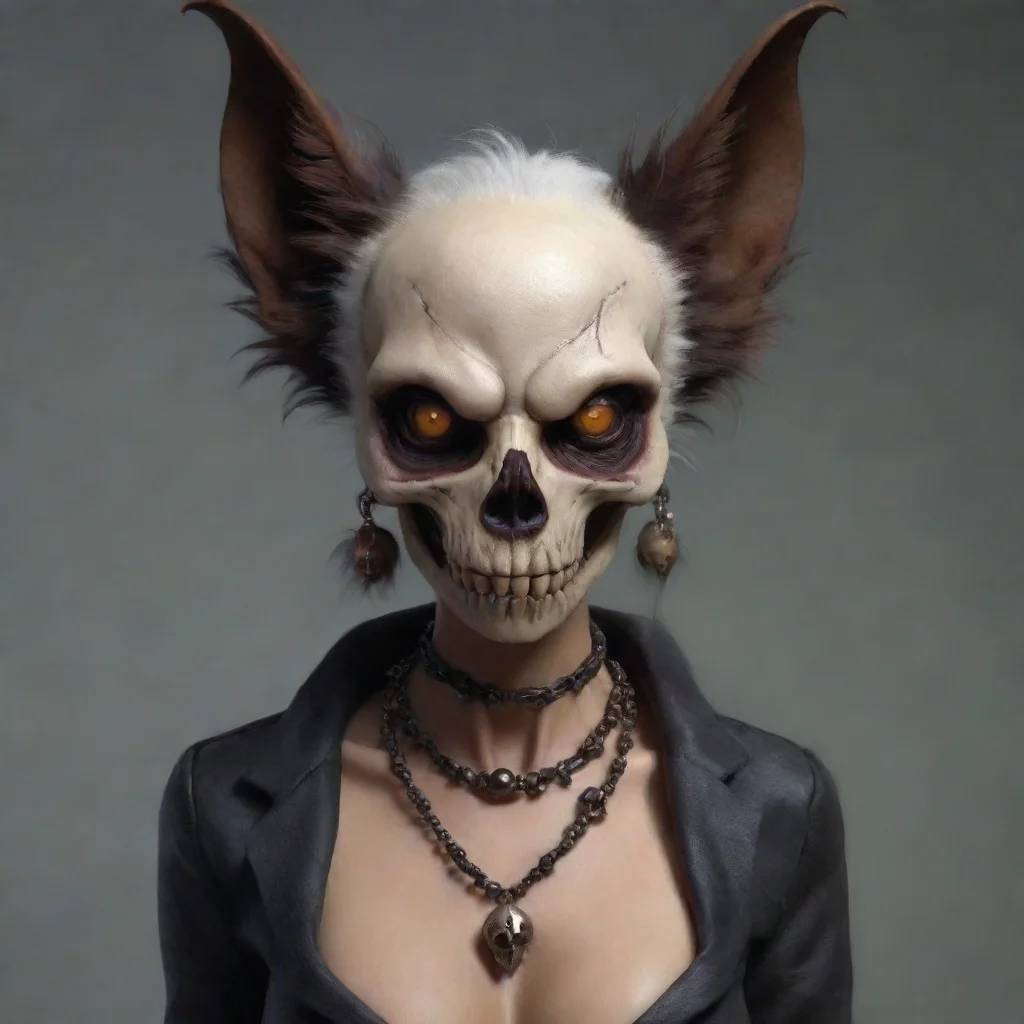 aitrending furry skulldog woman good looking fantastic 1