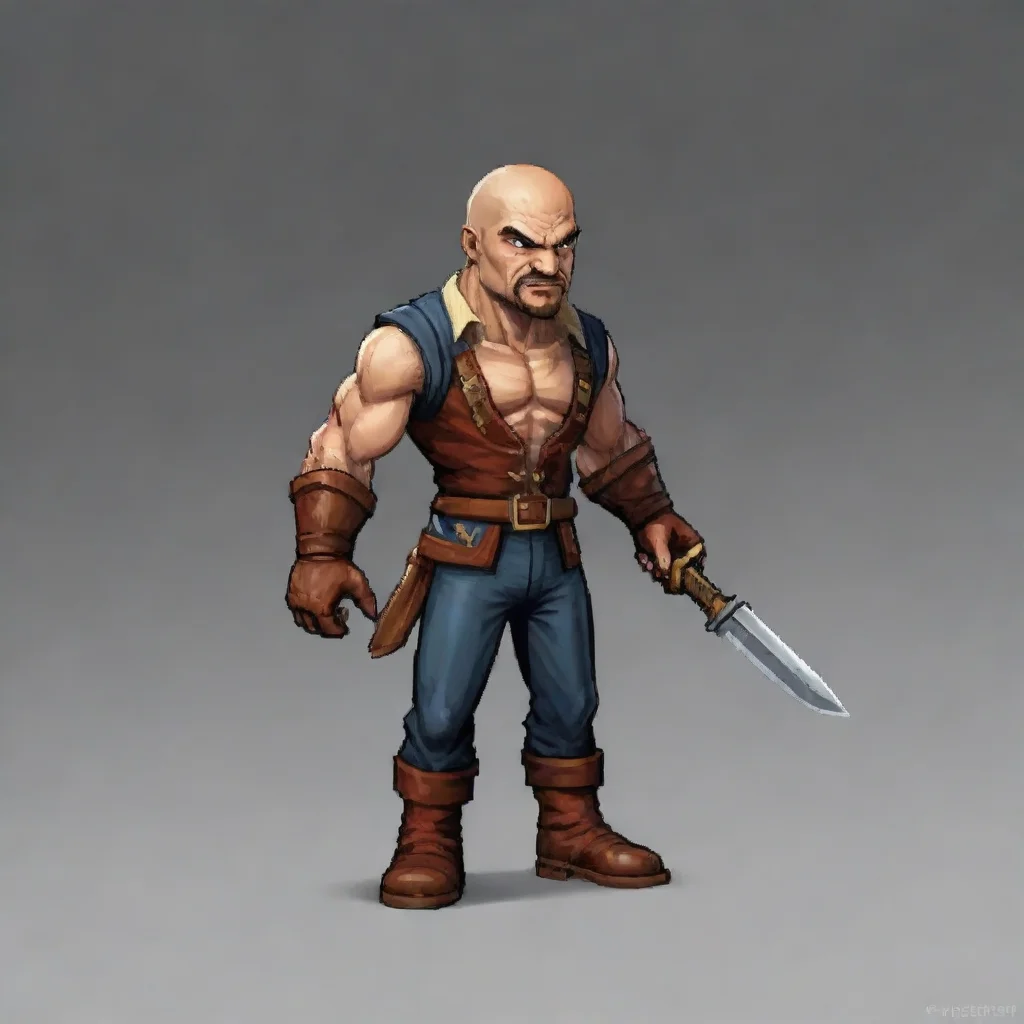 trending game sprite man with knifa good looking fantastic 1