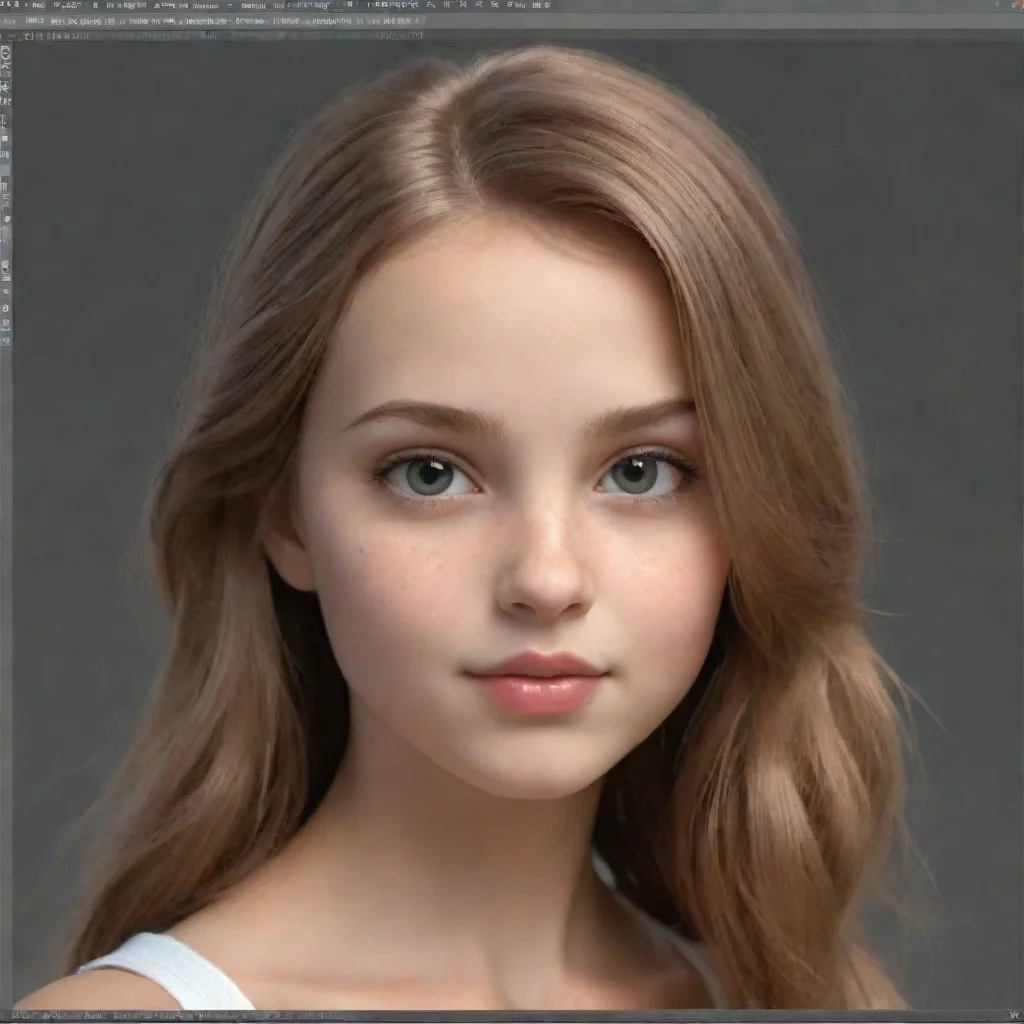 trending generate an image of the girl good looking fantastic 1
