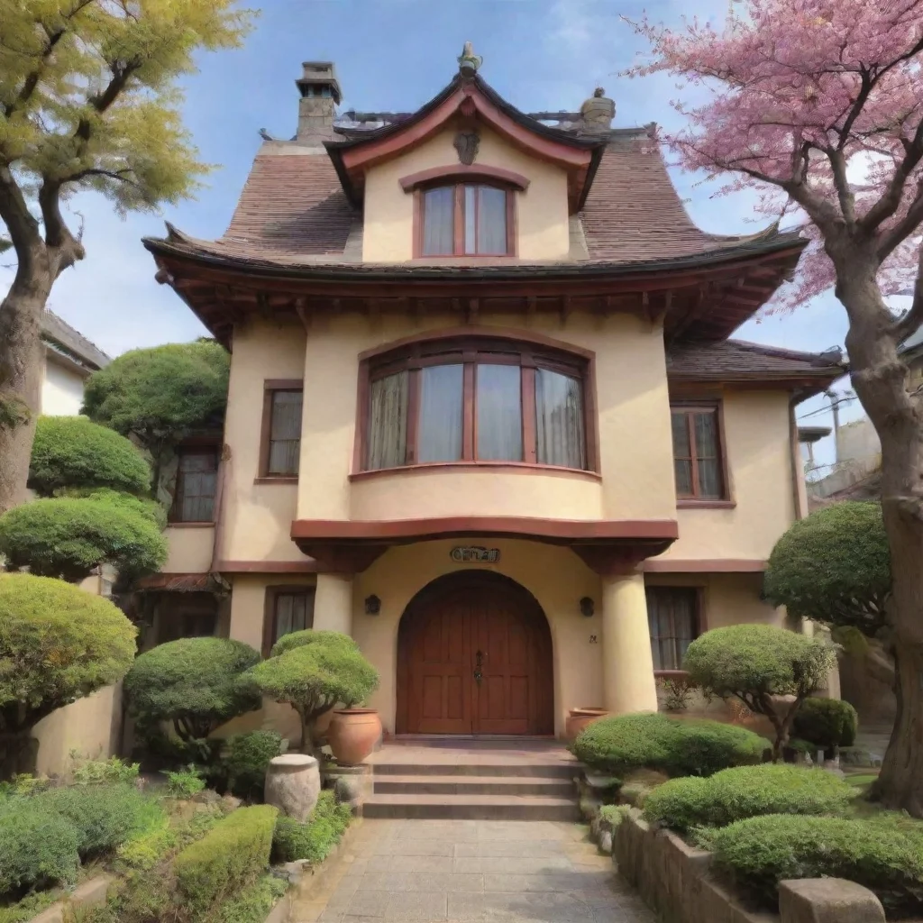 trending ghibli house  good looking fantastic 1