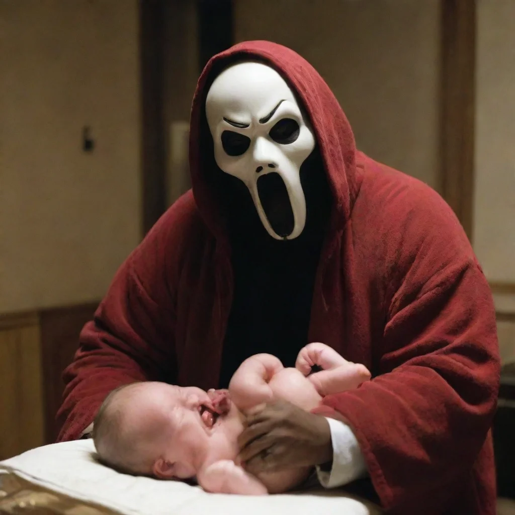 trending ghostface torturing a newborn baby good looking fantastic 1