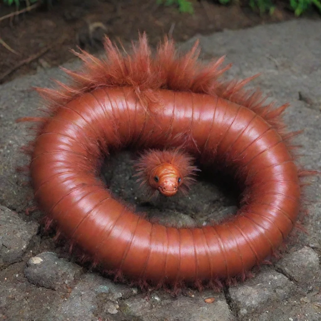 aitrending giant fur covered worm good looking fantastic 1