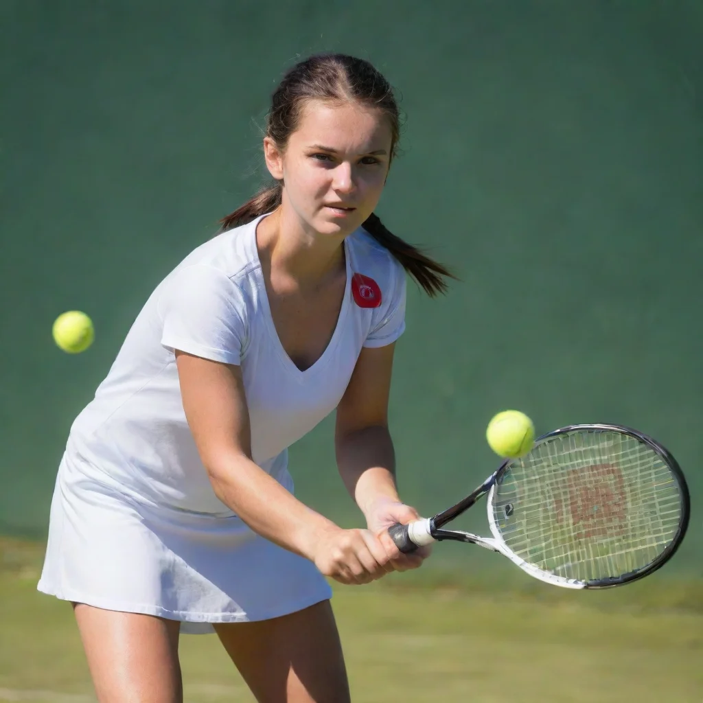 trending girl playing tennis good looking fantastic 1