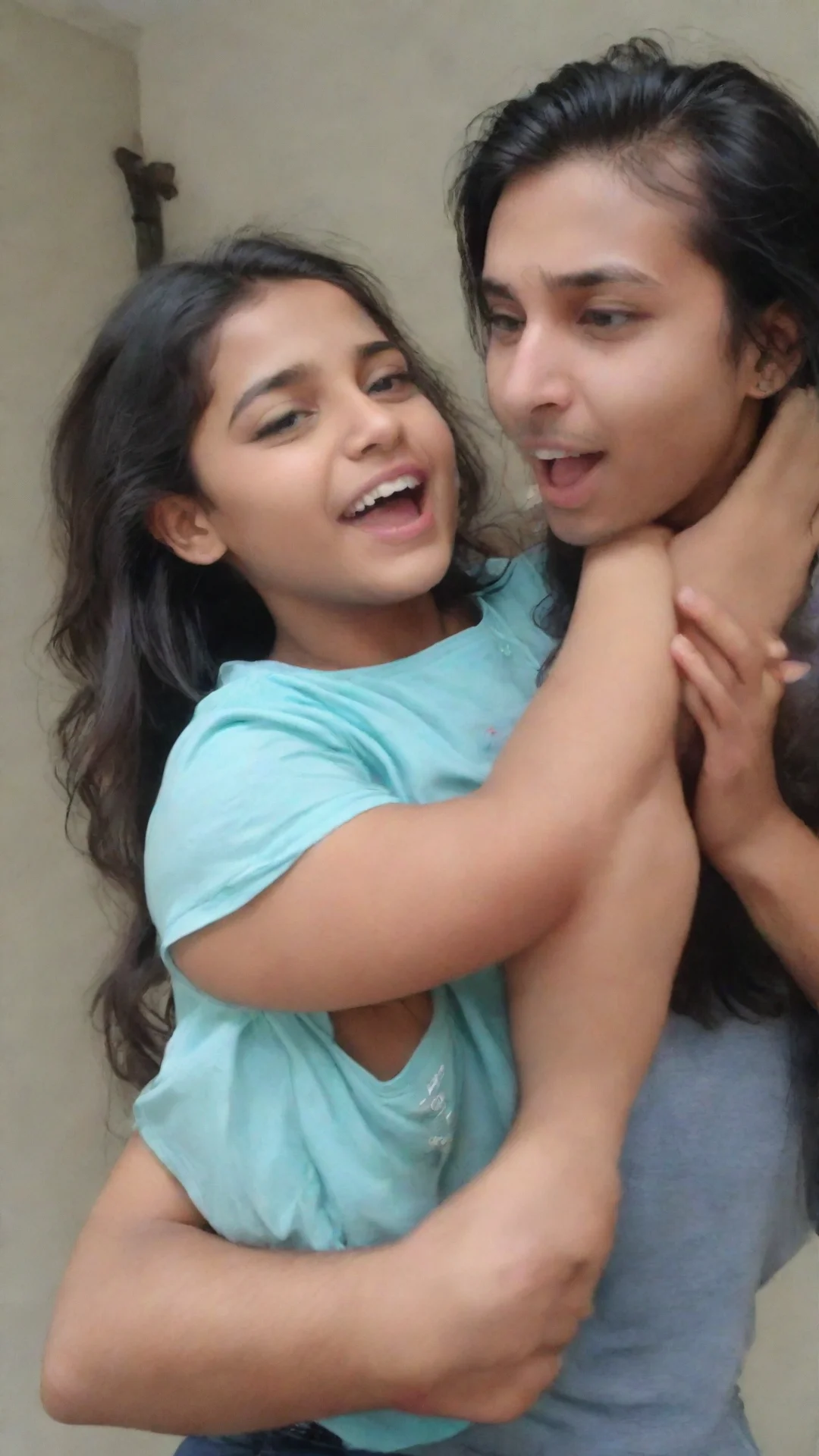 trending girl tickle boy good looking fantastic 1 hdtall