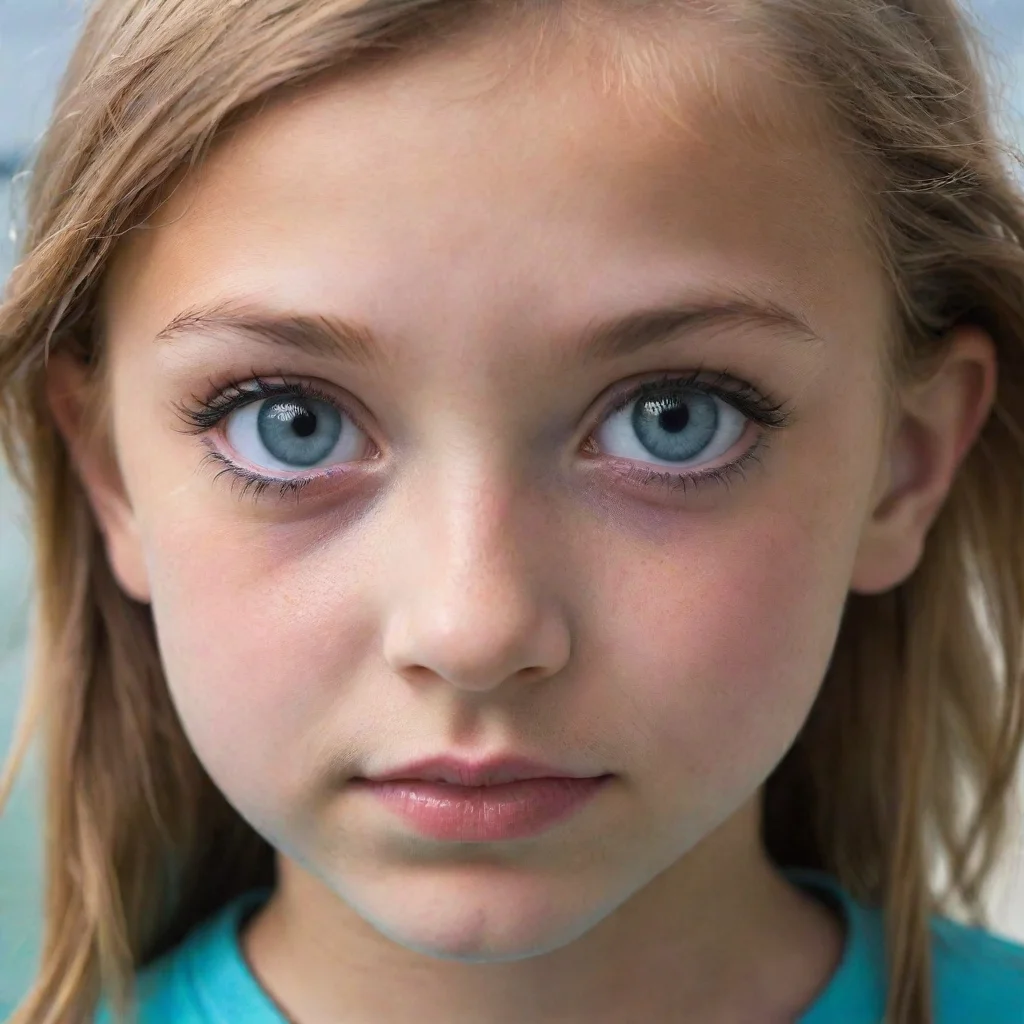 aitrending girl with shark eyes good looking fantastic 1