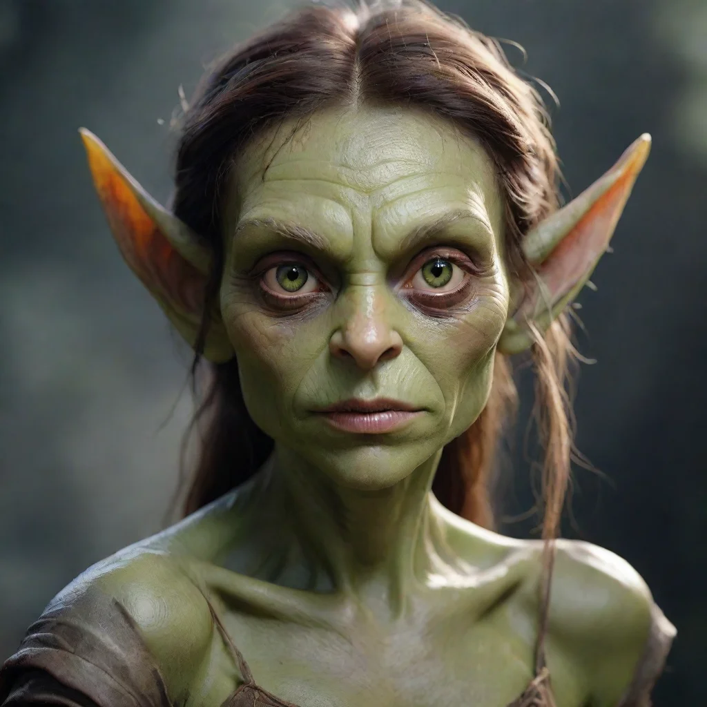 trending goblin woman with a beautiful face good looking fantastic 1