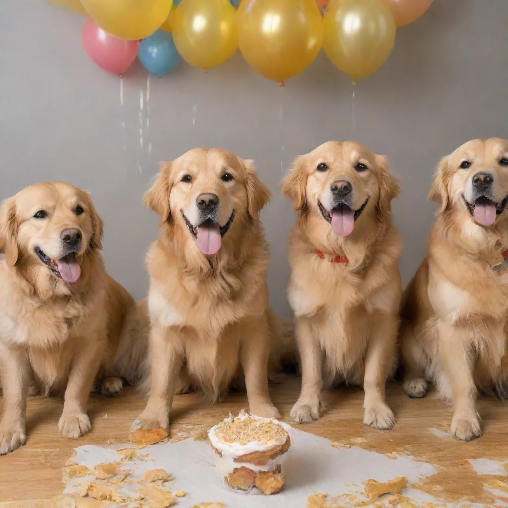 trending golden retriever dog party  good looking fantastic 1