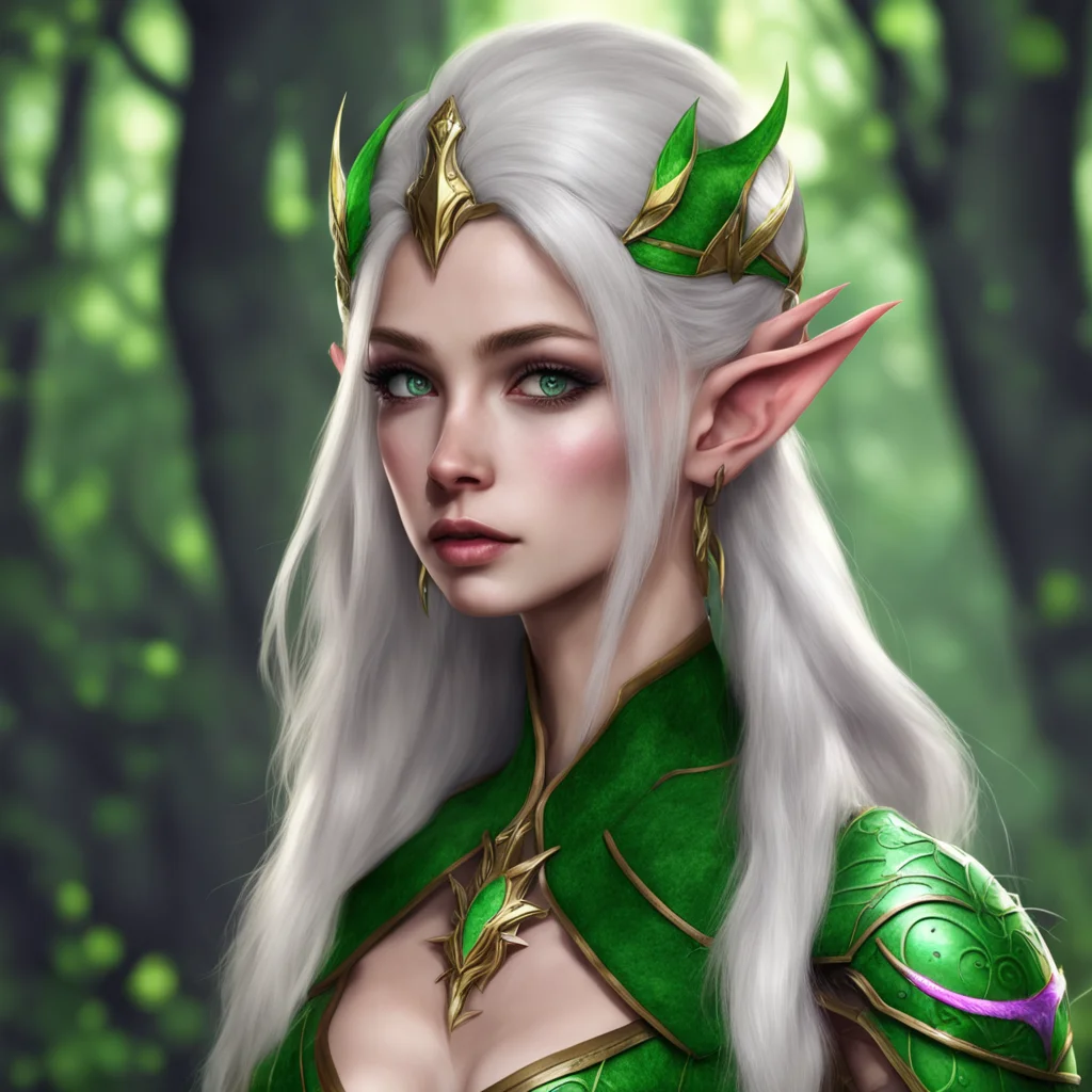 trending good looking elf fantasy character good looking fantastic 1